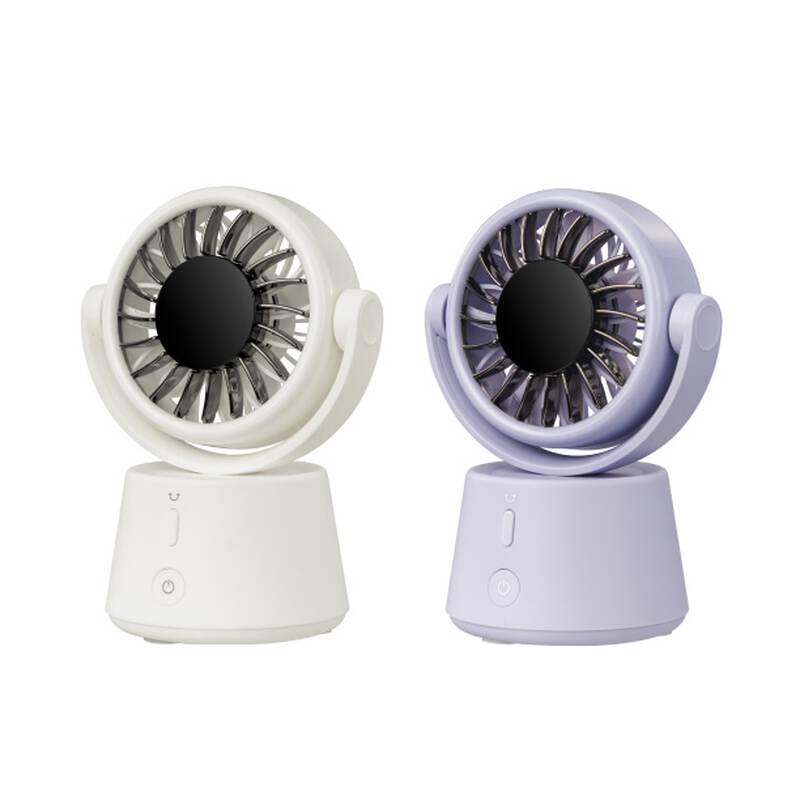 Quạt để b&agrave;n mini LocknLock Mini desktop fan - M&agrave;u ng&agrave;/M&agrave;u t&iacute;m - ENF336 image number null